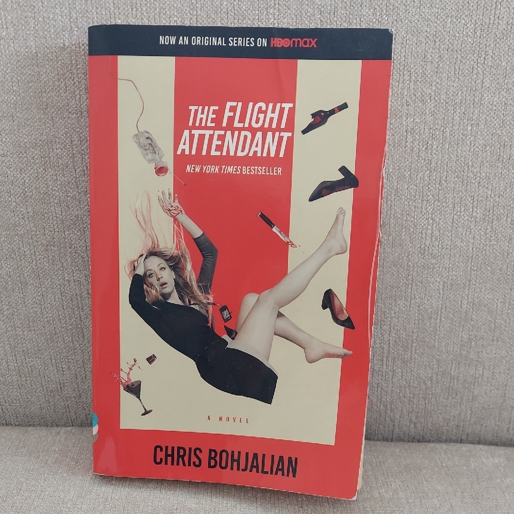 'The Flight Attendant' Novel - Red Cover